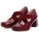 Iris Corolla Releve Cross Strap Mary Jane Shoes(Reservation/6 Colours/Full Payment Without Shipping)